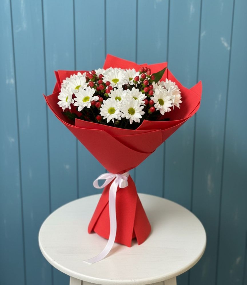 Букет цветов из: Хризантемы в Шабровском