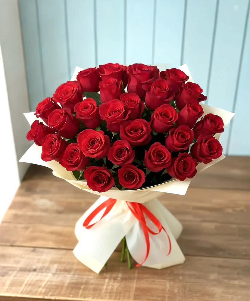 Букет 29 Красных роз в Шабровском