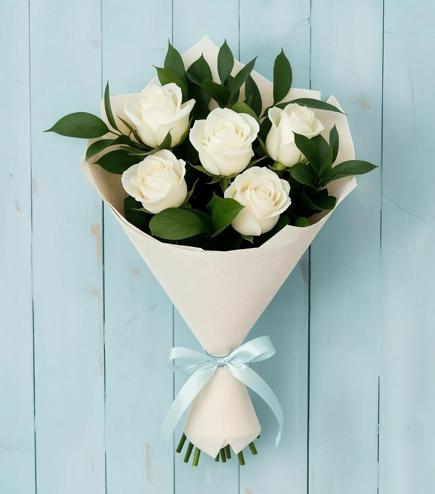 Букет цветов из: Розы в Шабровском