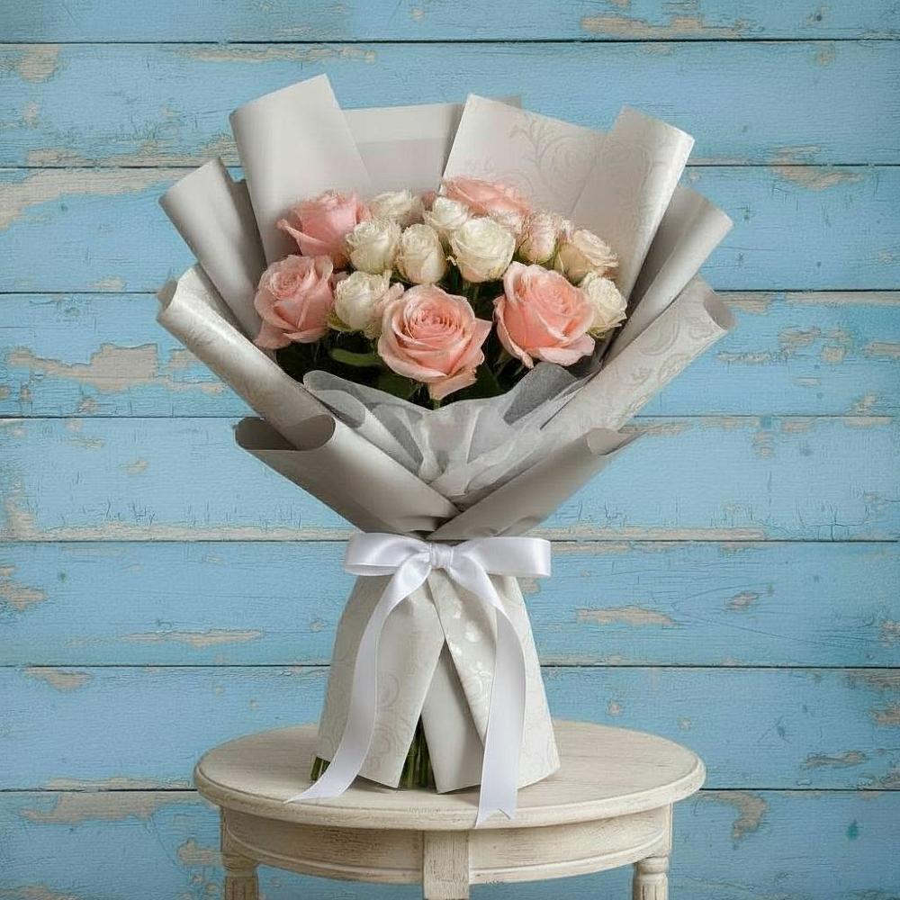 Букет цветов из: Розы в Шабровском