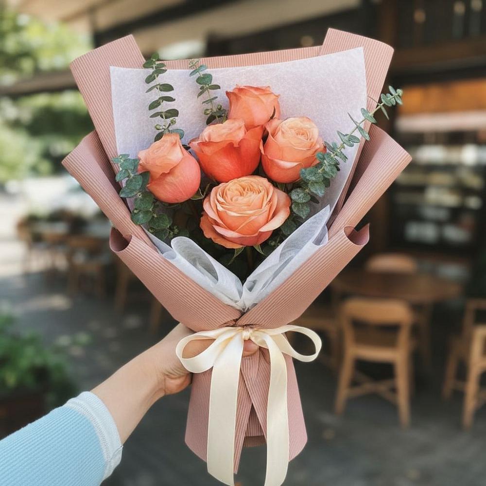 Букет цветов из: Розы в Шабровском