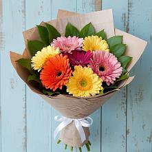 Букет цветов из:  Герберы в Шабровском