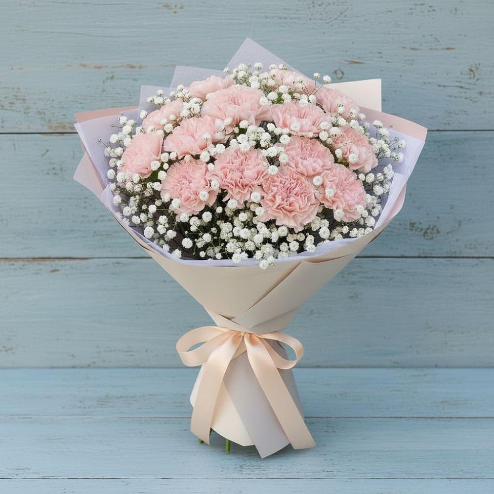 Букет цветов из: Гвоздики в Шабровском