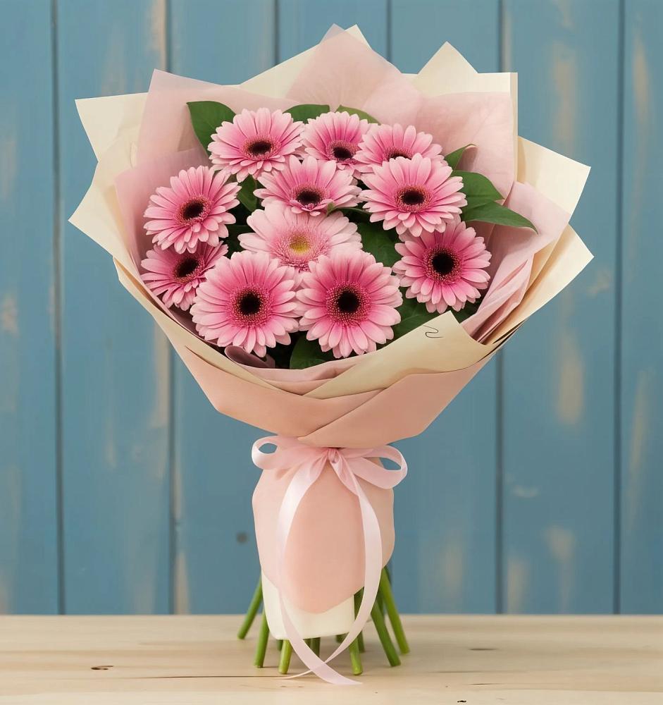 Букет цветов из: Герберы в Шабровском