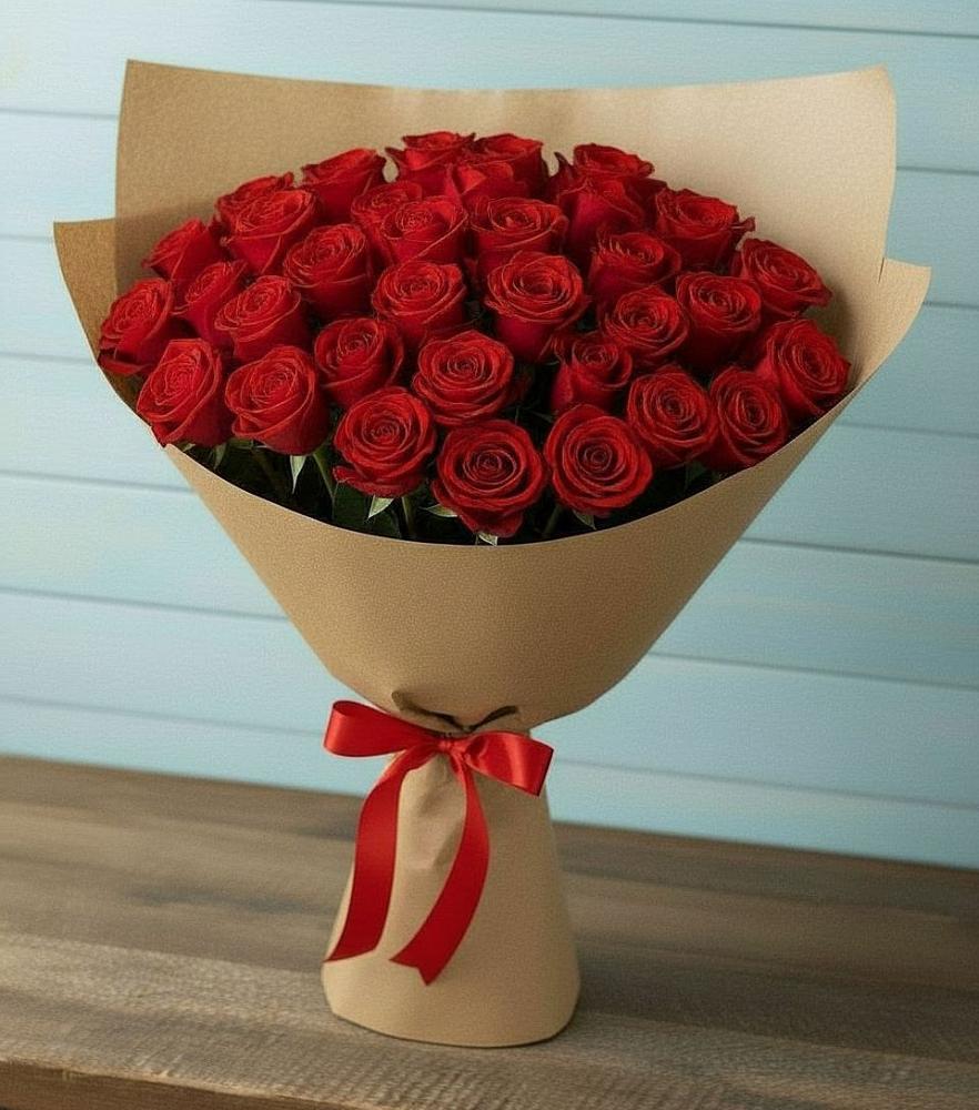 Букет Красные розы Милано в Шабровском