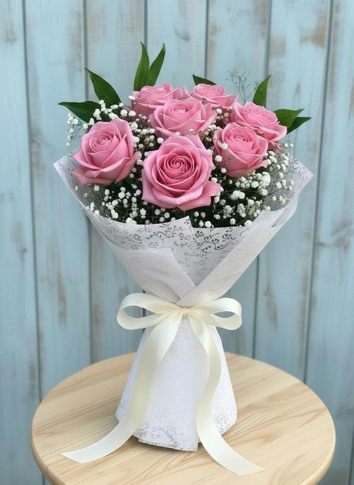 Букет цветов из: Розы в Шабровском