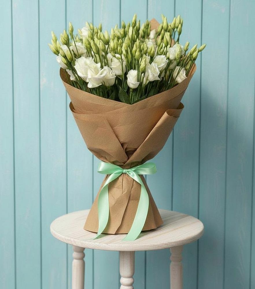 Букет цветов из: Лизиантусы в Шабровском