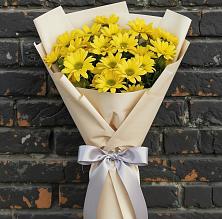 Букет цветов из:  Хризантемы #REPLACE_PRED# Шабровском
