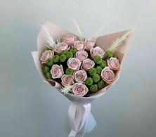 Букет цветов из:  Розы и Хризантемы #REPLACE_PRED# Шабровском