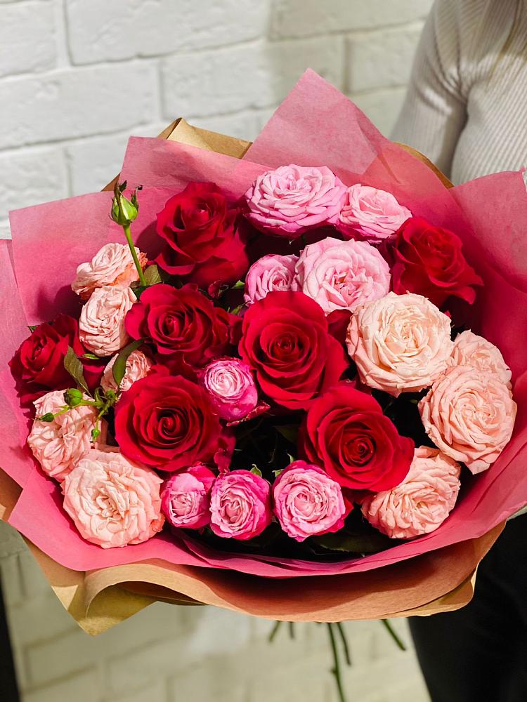 Букет цветов из: Розы в Шабровском