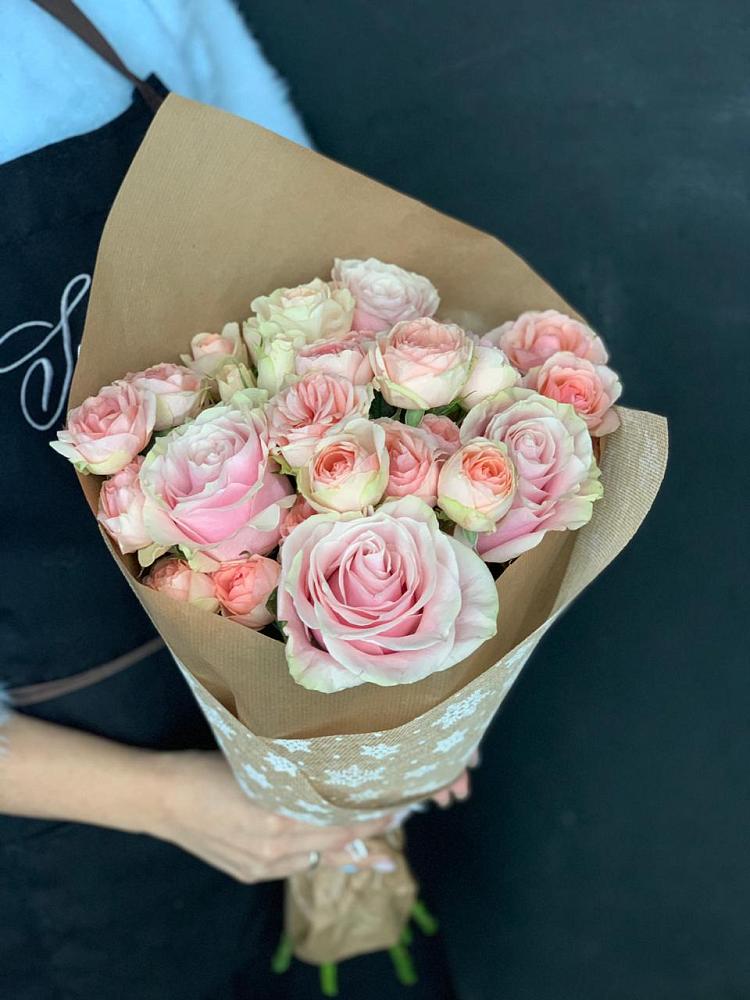 Букет цветов из: Хризантемы и Розы в Шабровском