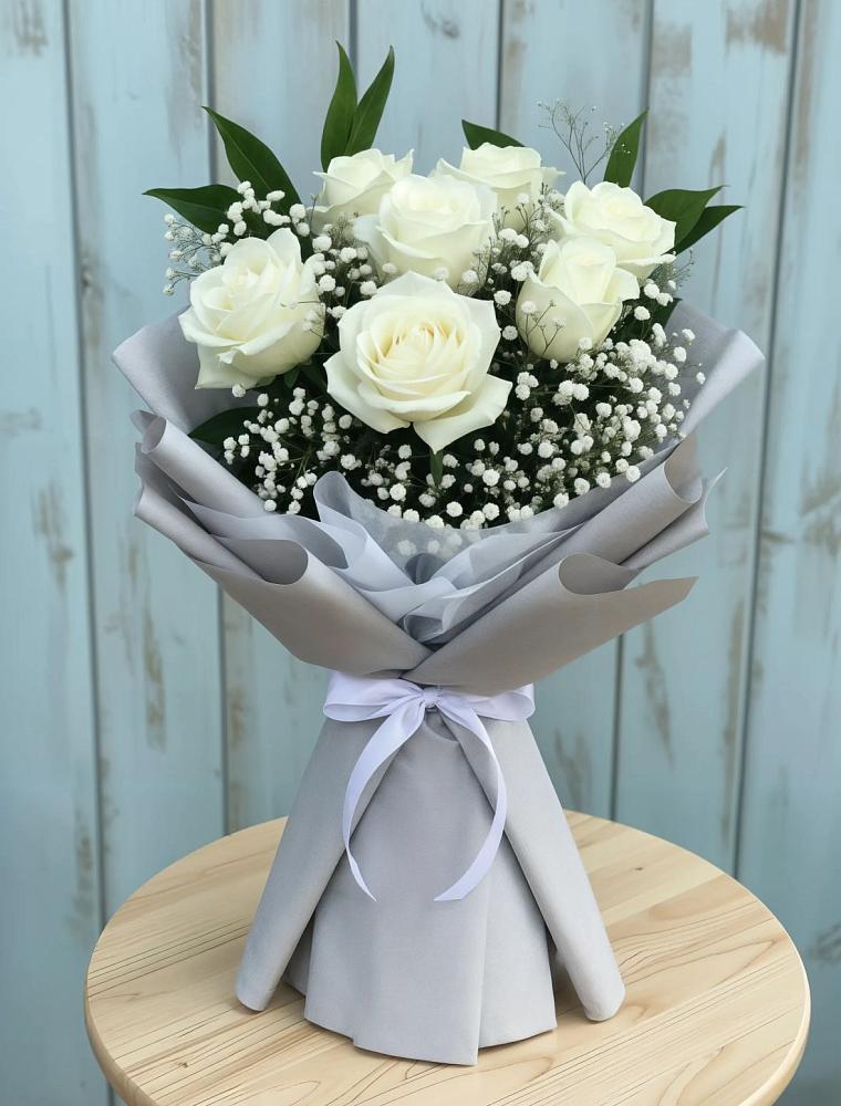 Букет цветов из: Розы в Шабровском