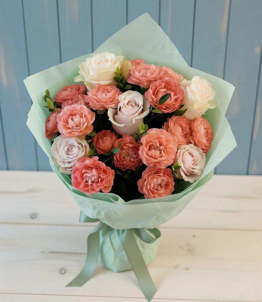 Букет цветов из: Розы в Шабровском