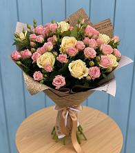 Букет цветов из:  Розы в Шабровском