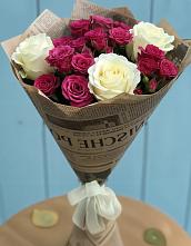 Букет цветов из:  Розы в Шабровском