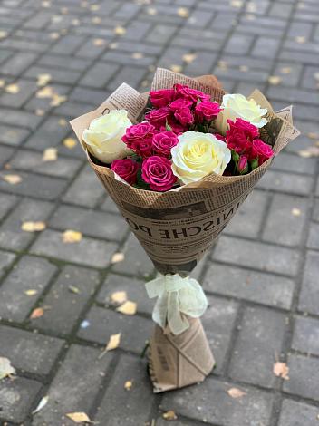 Букет цветов из: Розы в Шабровском