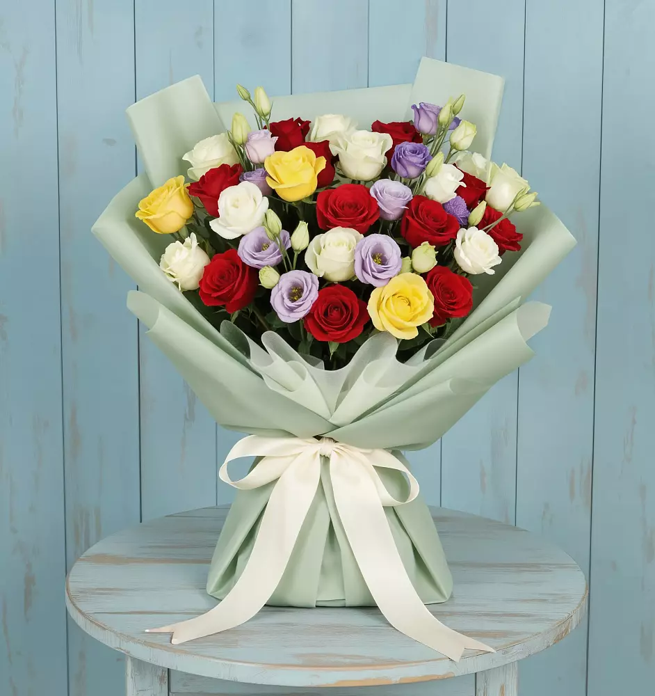 Букет цветов из: Розы в Шабровском