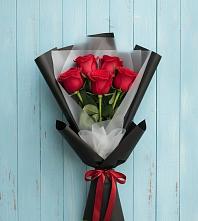 Букет цветов из:  Розы в Шабровском