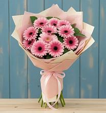 Букет цветов из:  Герберы в Шабровском