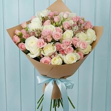 Букет цветов из:  Розы в Шабровском