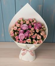 Букет цветов из:  Розы в Шабровском